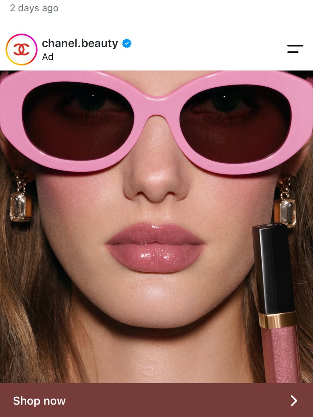 Chanel Oval sunglasses.